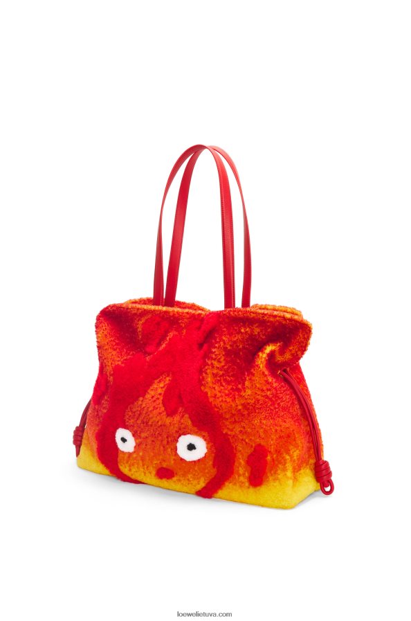Loewe moterys calcifer xl flamenko sankaba kirpimo būdu raudona BZ26XN444