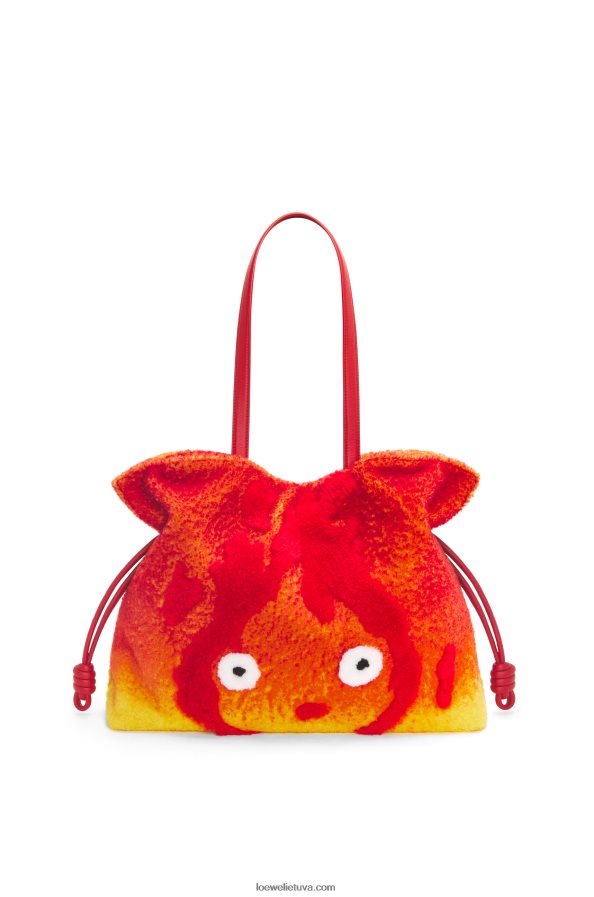 Loewe moterys calcifer xl flamenko sankaba kirpimo būdu raudona BZ26XN444