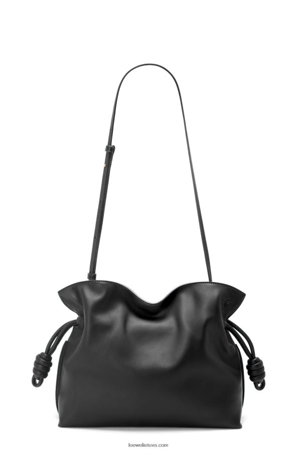 Loewe moterys flamenko sankaba iš nappa veršiuko odos juodas BZ26XN362