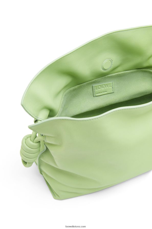 Loewe moterys flamenko sankaba iš nappa veršiuko odos kalkių žalia glazūra BZ26XN532