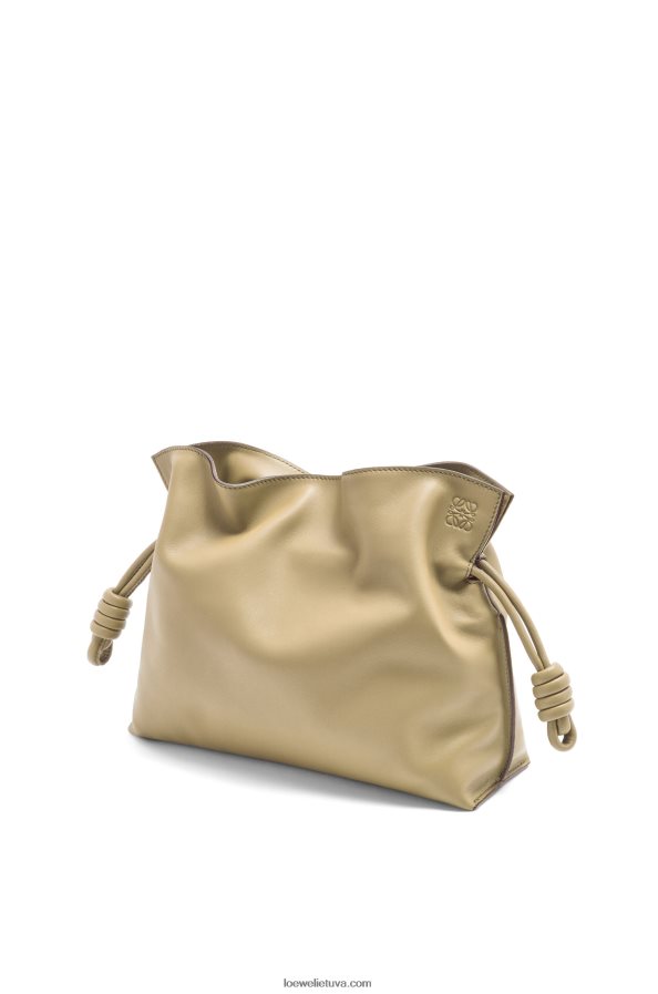 Loewe moterys flamenko sankaba iš nappa veršiuko odos molio žalia BZ26XN424
