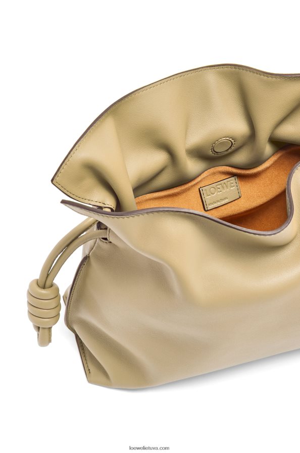 Loewe moterys flamenko sankaba iš nappa veršiuko odos molio žalia BZ26XN424