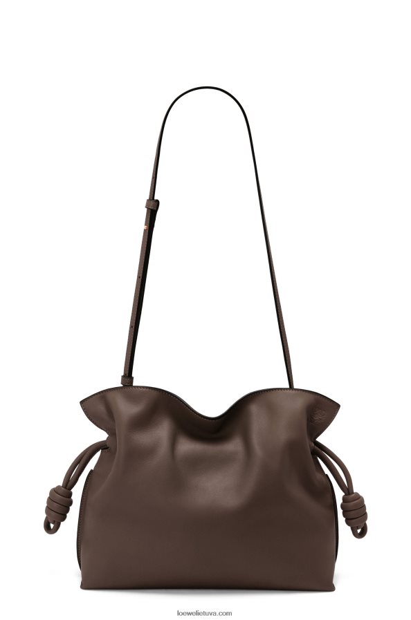 Loewe moterys flamenko sankaba iš nappa veršiuko odos šokolado BZ26XN623