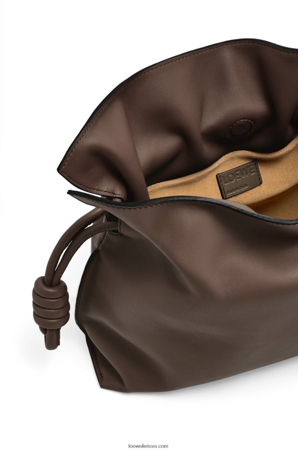 Loewe moterys flamenko sankaba iš nappa veršiuko odos šokolado BZ26XN623