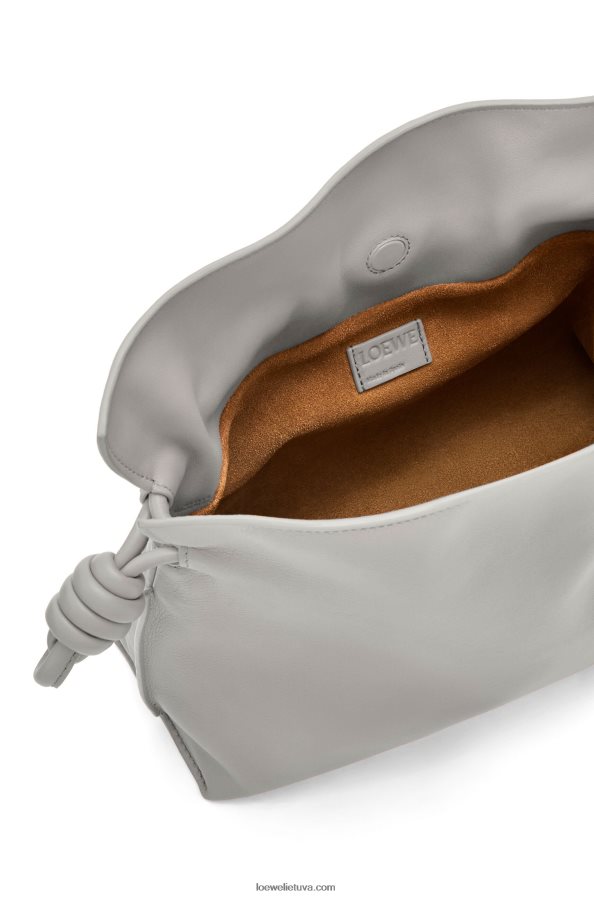 Loewe moterys flamenko sankaba iš nappa veršiuko odos perlų pilka BZ26XN358