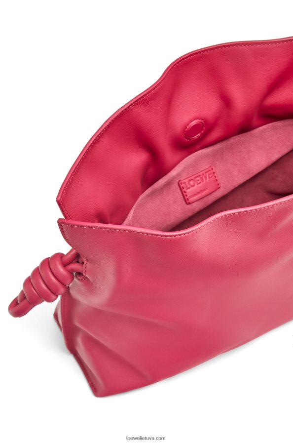 Loewe moterys flamenko sankaba iš nappa veršiuko odos rubino raudonumo glazūra BZ26XN445
