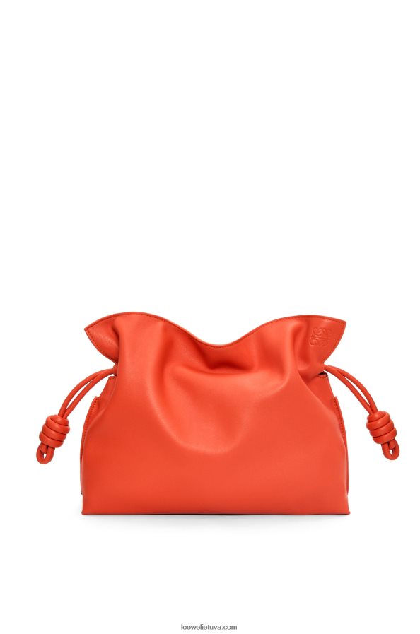 Loewe moterys flamenko sankaba iš nappa veršiuko odos saulėtekio oranžinė BZ26XN356