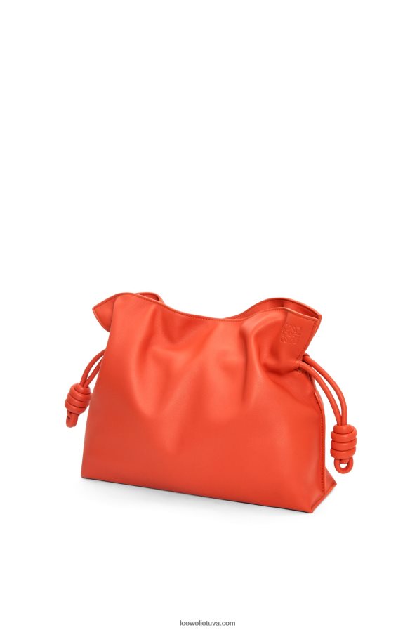 Loewe moterys flamenko sankaba iš nappa veršiuko odos saulėtekio oranžinė BZ26XN356