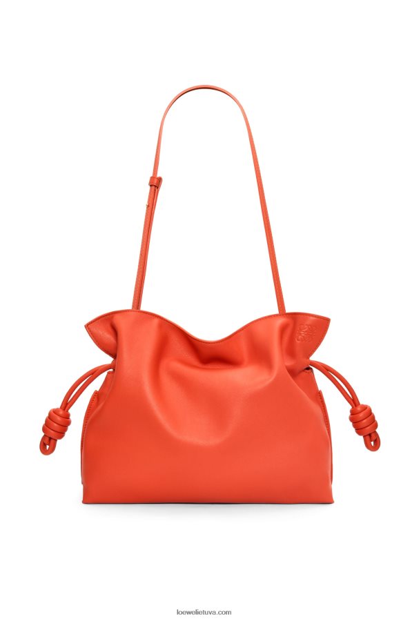 Loewe moterys flamenko sankaba iš nappa veršiuko odos saulėtekio oranžinė BZ26XN356