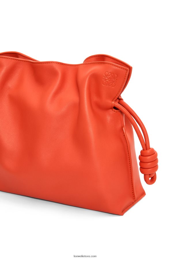 Loewe moterys flamenko sankaba iš nappa veršiuko odos saulėtekio oranžinė BZ26XN356
