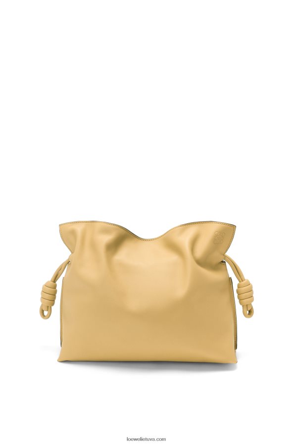 Loewe moterys flamenko sankaba iš nappa veršiuko odos tamsus sviestas BZ26XN363