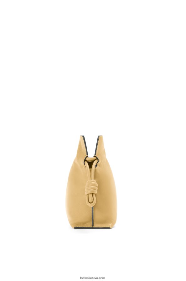 Loewe moterys flamenko sankaba iš nappa veršiuko odos tamsus sviestas BZ26XN363