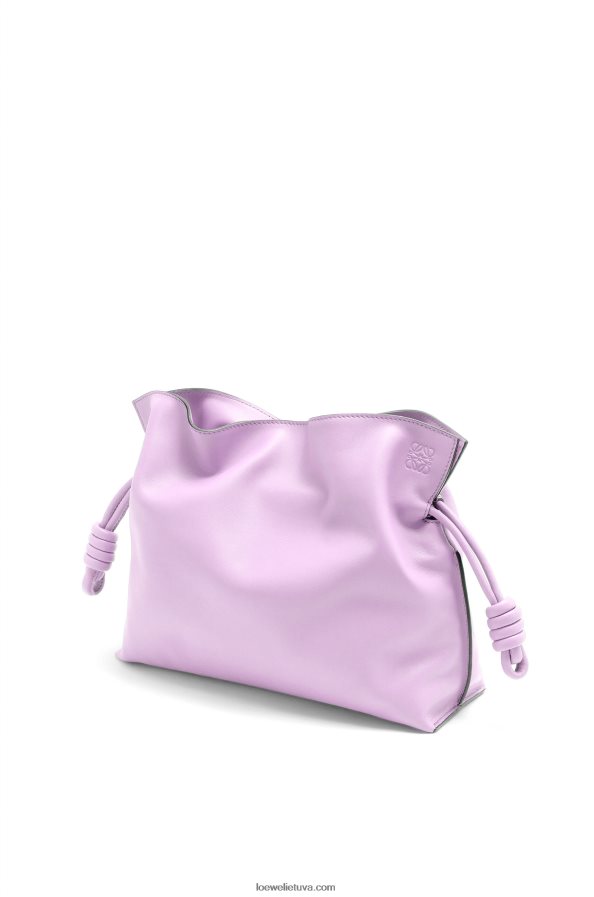 Loewe moterys flamenko sankaba iš nappa veršiuko odos žydi orchidėja BZ26XN628