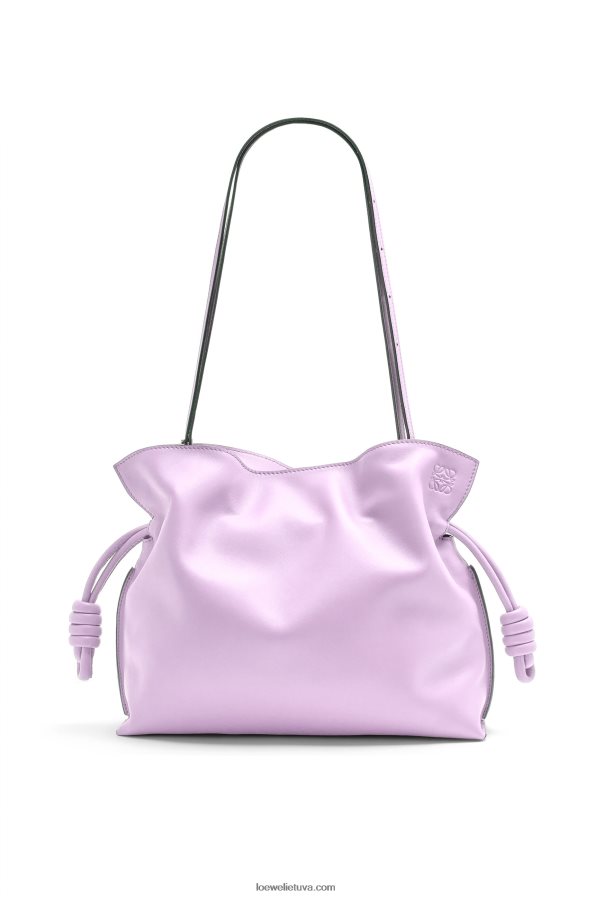 Loewe moterys flamenko sankaba iš nappa veršiuko odos žydi orchidėja BZ26XN628
