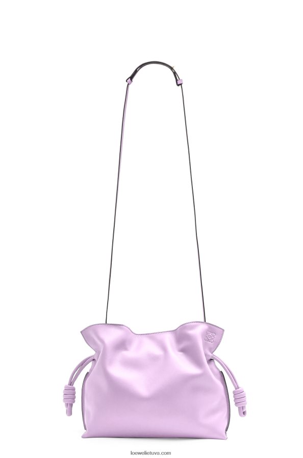 Loewe moterys flamenko sankaba iš nappa veršiuko odos žydi orchidėja BZ26XN628