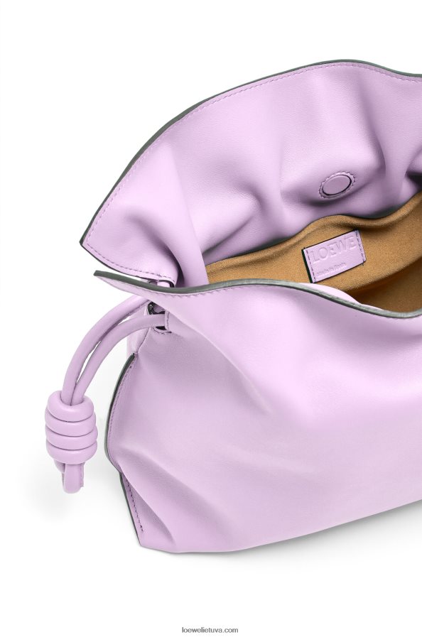Loewe moterys flamenko sankaba iš nappa veršiuko odos žydi orchidėja BZ26XN628