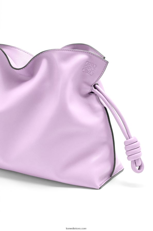 Loewe moterys flamenko sankaba iš nappa veršiuko odos žydi orchidėja BZ26XN628