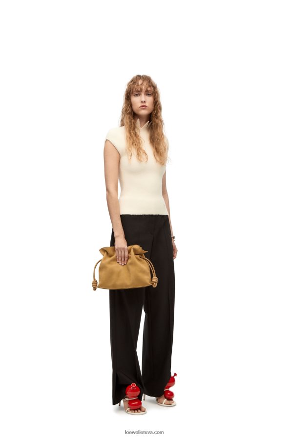 Loewe moterys flamenko sankaba nubuko spalvos dykuma BZ26XN528
