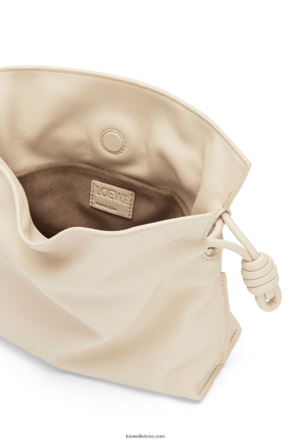 Loewe moterys mini flamenko sankaba iš nappa veršiuko odos angora BZ26XN331