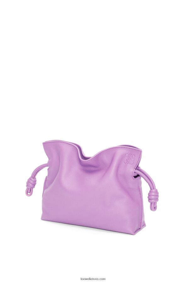 Loewe moterys mini flamenko sankaba iš nappa veršiuko odos guimauve BZ26XN321