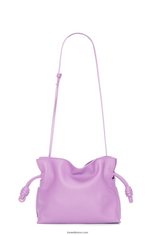 Loewe moterys mini flamenko sankaba iš nappa veršiuko odos guimauve BZ26XN321