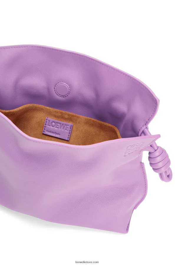 Loewe moterys mini flamenko sankaba iš nappa veršiuko odos guimauve BZ26XN321