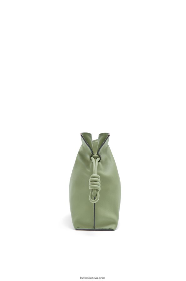 Loewe moterys mini flamenko sankaba iš nappa veršiuko odos rozmarinas BZ26XN259