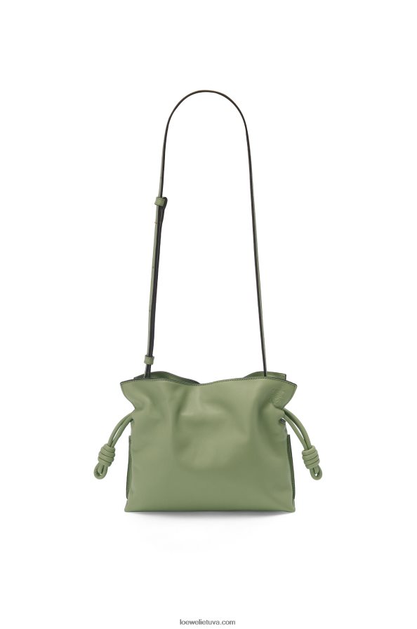 Loewe moterys mini flamenko sankaba iš nappa veršiuko odos rozmarinas BZ26XN259