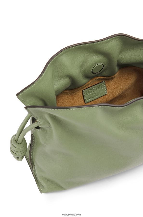 Loewe moterys mini flamenko sankaba iš nappa veršiuko odos rozmarinas BZ26XN259