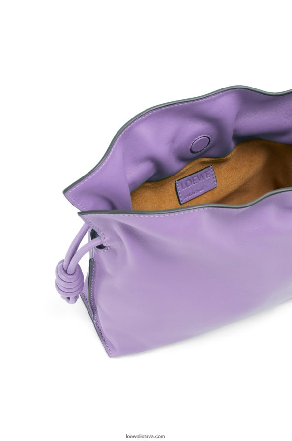 Loewe moterys mini flamenko sankaba iš nappa veršiuko odos šviesiai violetinė BZ26XN204