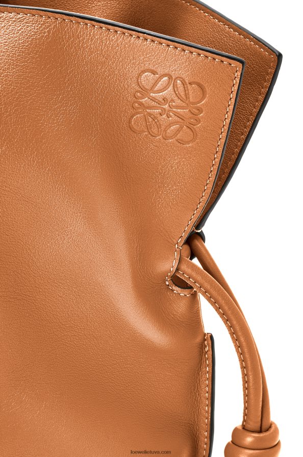 Loewe moterys xl flamenko maišelis iš nappa veršiuko odos šilta dykuma BZ26XN527