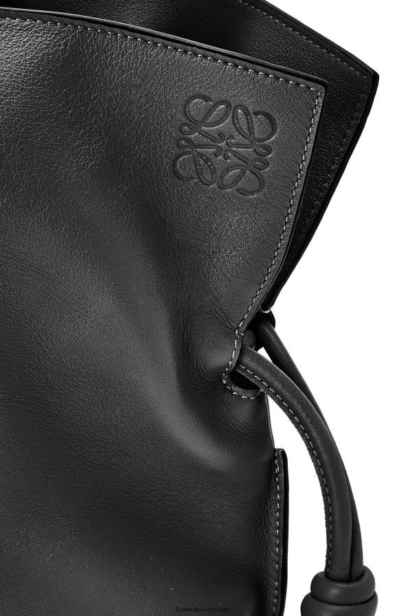 Loewe moterys xl flamenko maišelis iš nappa veršiuko odos juodas BZ26XN410