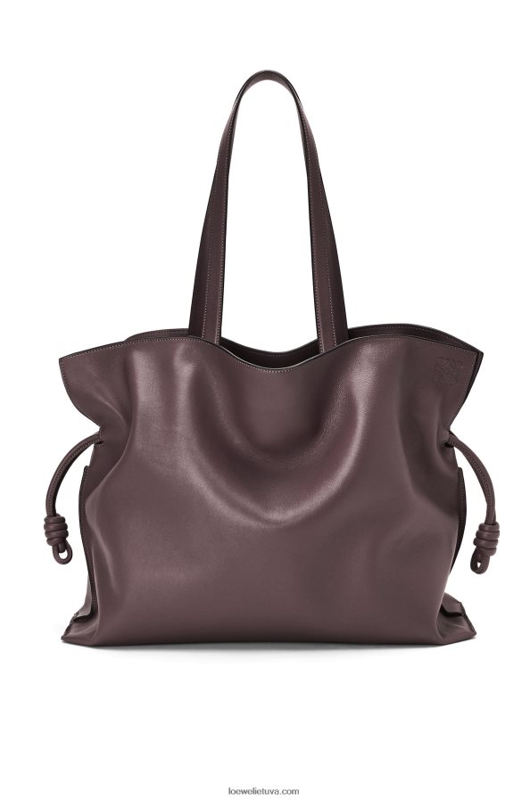 Loewe moterys xl flamenko maišelis iš nappa veršiuko odos slyva BZ26XN526