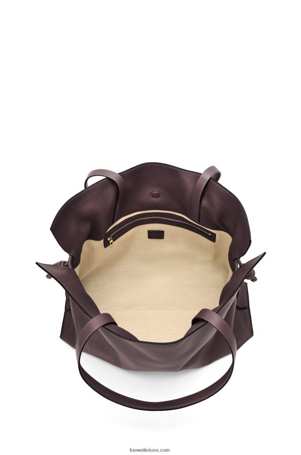 Loewe moterys xl flamenko maišelis iš nappa veršiuko odos slyva BZ26XN526