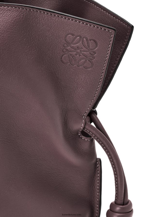 Loewe moterys xl flamenko maišelis iš nappa veršiuko odos slyva BZ26XN526