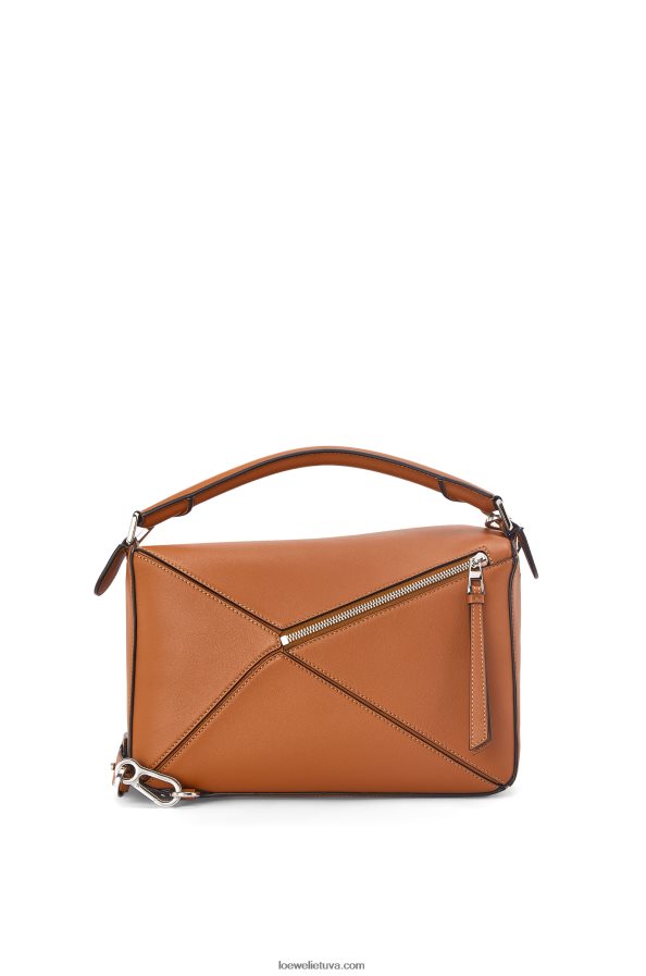 Loewe moterys dėlionės maišelis iš klasikinės blauzdos odos įdegis BZ26XN487