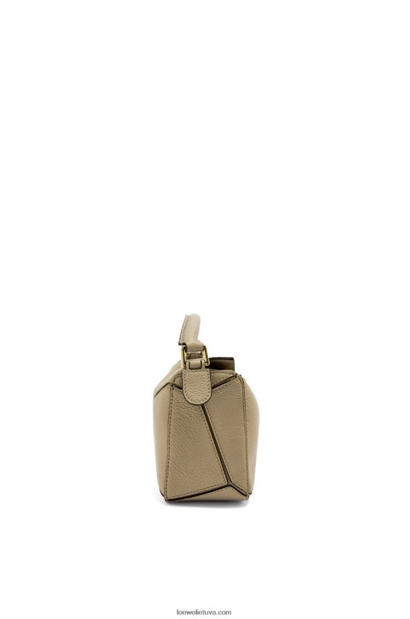 Loewe moterys mini dėlionės maišelis iš minkštos grūdėtos veršienos artišoko žalia BZ26XN560