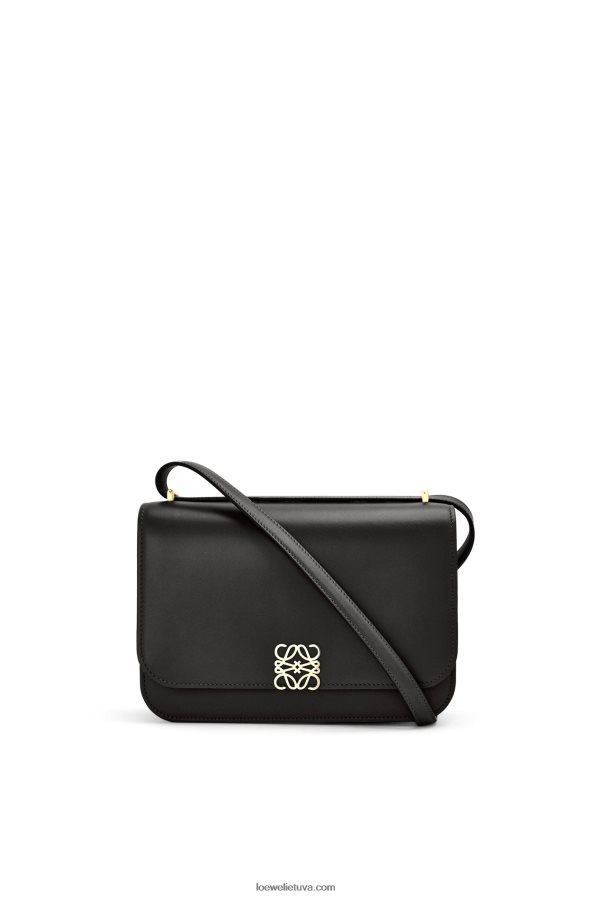Loewe moterys gojos krepšys iš šilko veršio odos juodas BZ26XN306