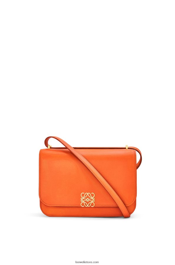 Loewe moterys gojos krepšys iš šilko veršio odos oranžinė BZ26XN494