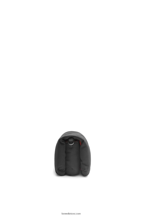 Loewe moterys mini puffer goya maišelis iš nailono juodas BZ26XN311