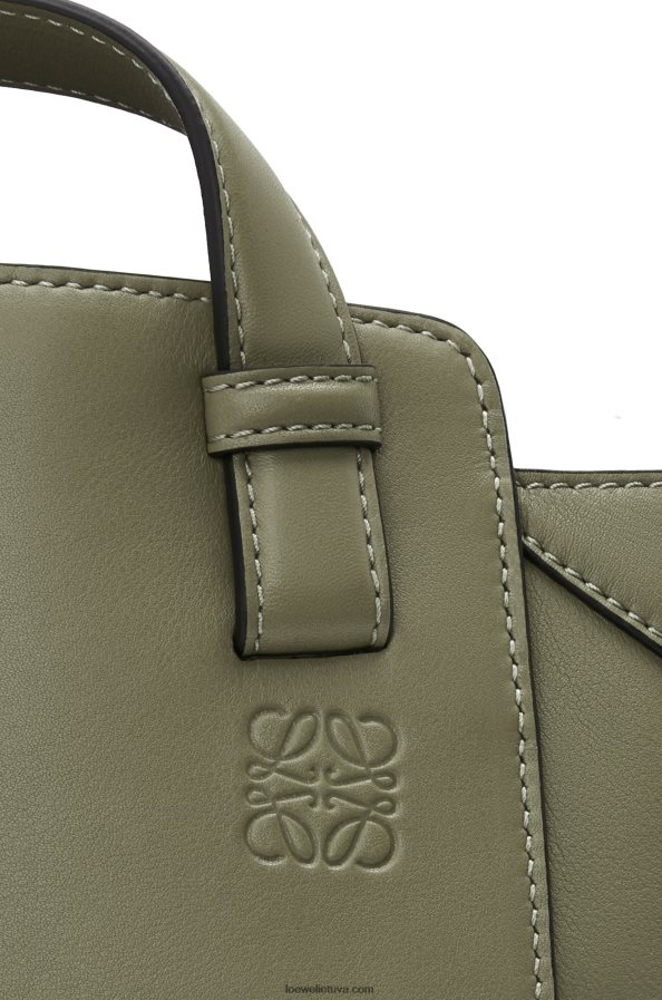 Loewe moterys hamako grynuolio krepšys iš Nappa veršiuko odos avokado žalia BZ26XN519