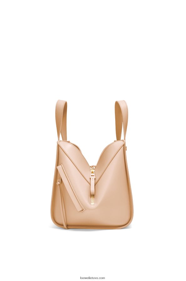 Loewe moterys kompaktiškas hamakas iš satino veršio odos nuogas BZ26XN432