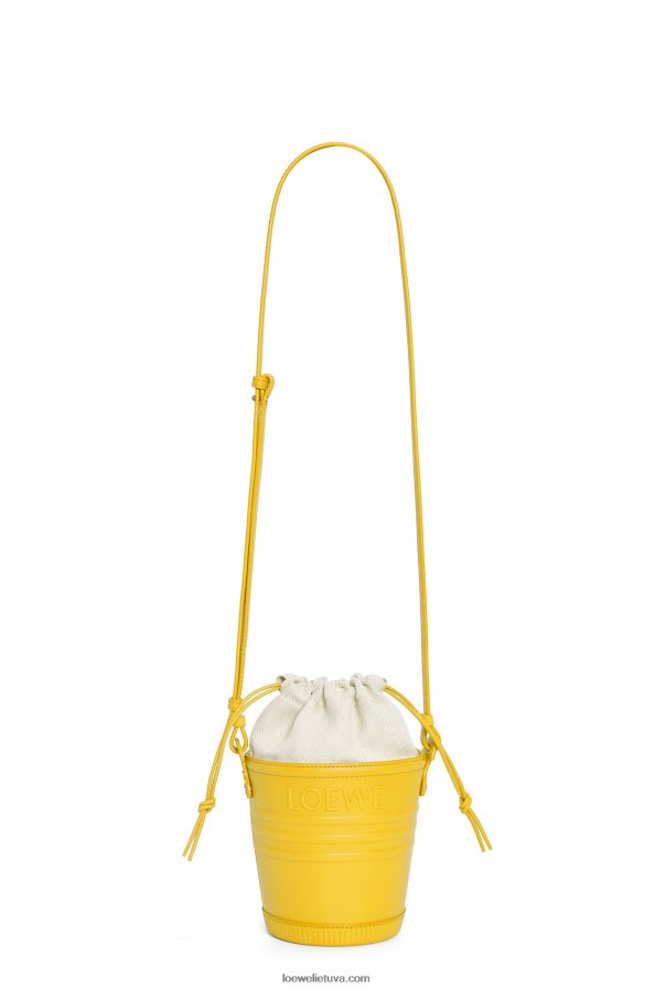 Loewe moterys Jardinier kišenė iš blauzdos odos geltona BZ26XN230