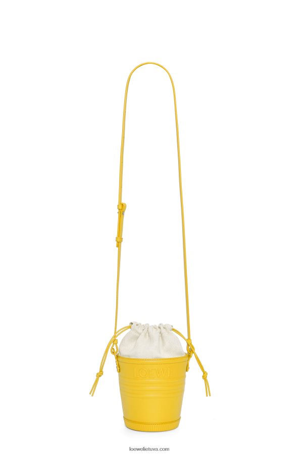 Loewe moterys Jardinier kišenė iš blauzdos odos geltona BZ26XN230