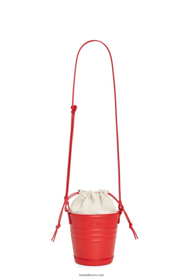 Loewe moterys Jardinier kišenė iš blauzdos odos raudona BZ26XN229