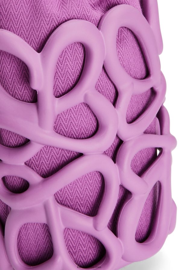 Loewe moterys anagrama pripūsta kišenė iš lengvos putų gumos uolų rožė BZ26XN577
