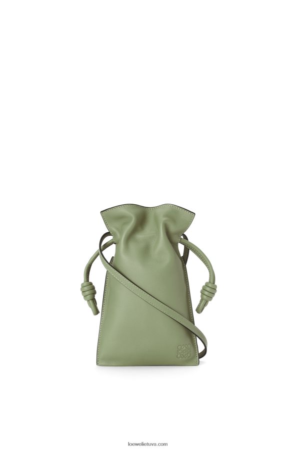 Loewe moterys flamenko kišenė iš napos blauzdos odos rozmarinas BZ26XN293
