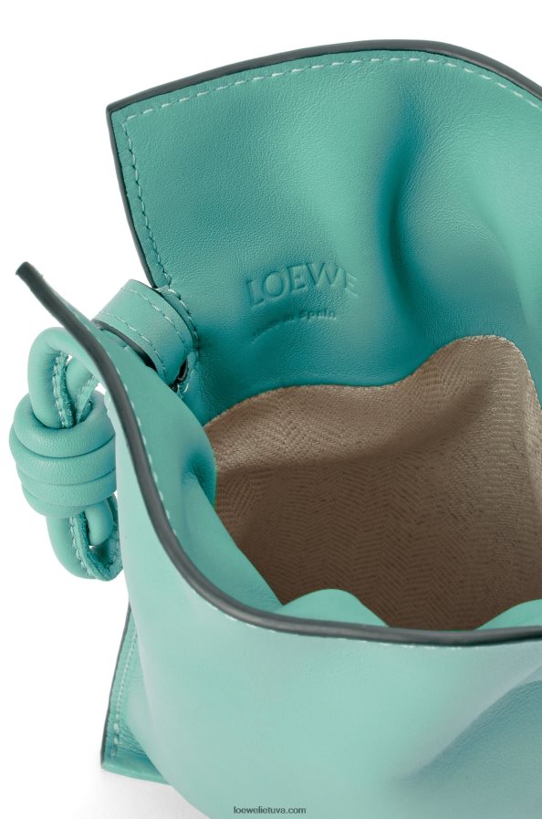 Loewe moterys flamenko kišenė iš napos blauzdos odos šviežių mėtų BZ26XN296