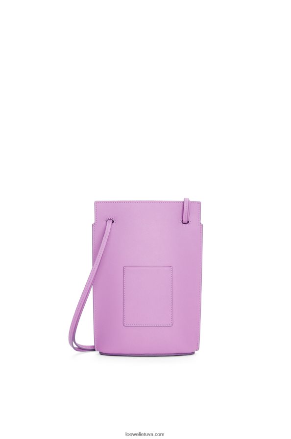 Loewe moterys kauliukų kišenė iš klasikinės blauzdos odos guimauve BZ26XN573
