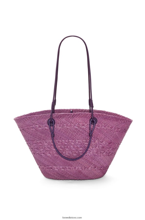 Loewe moterys anagramos krepšelis iš irakos delno ir veršio odos violetinė BZ26XN83